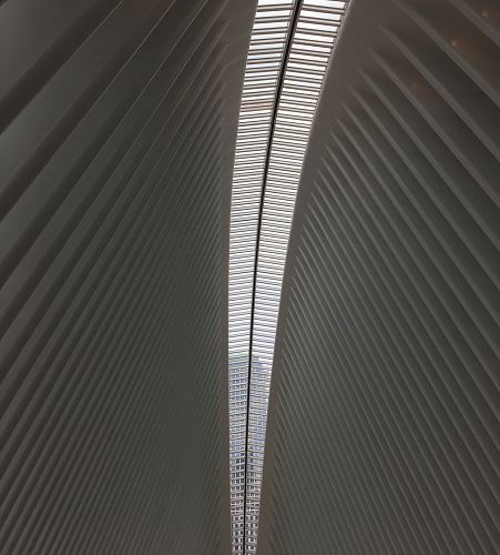the interior of the new building