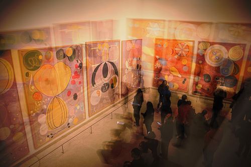 group of people inside room