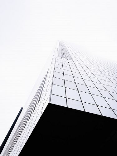 low-angle photography of high rise building