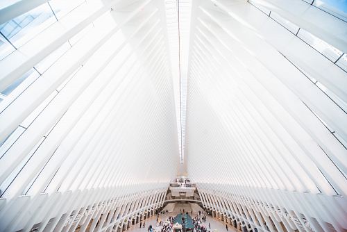 people inside building