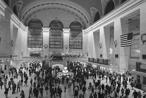 people inside terminal