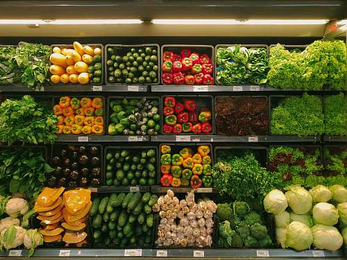 market bunch of vegetables plant