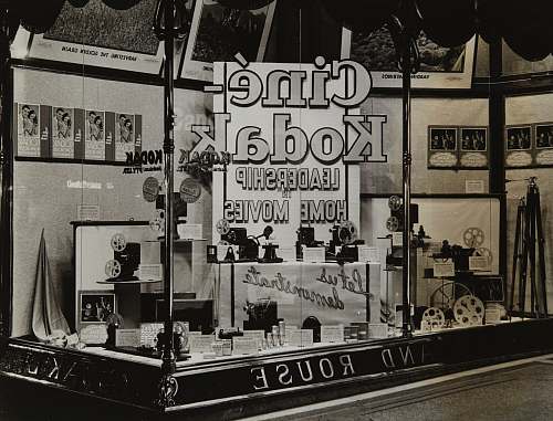 grey Kodak Shopfront Display shopfront display