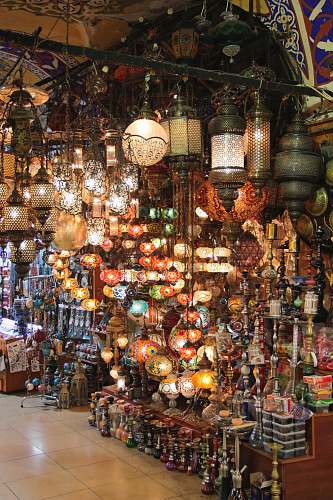 market lighted decors bazaar
