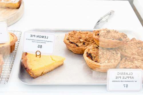 bakery photography of lemon pie biscuit