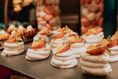 food tray of sweet sweets