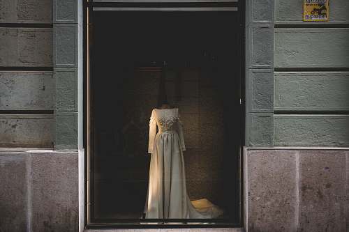 door white wedding gown photo boutique