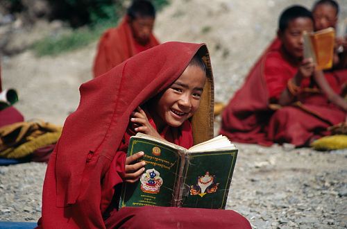 boy holdingbook