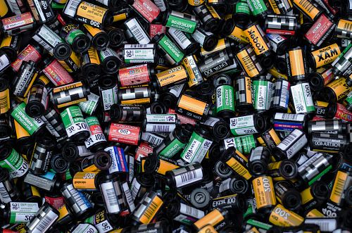 film camera tube lot