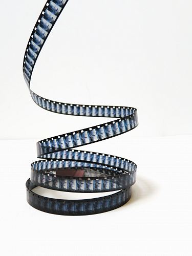 grey movie strip