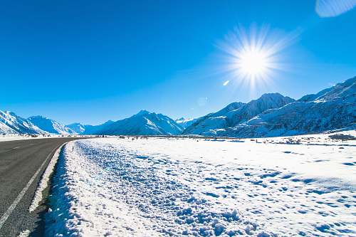 snow landscape photography of mountains covered with snow mountain