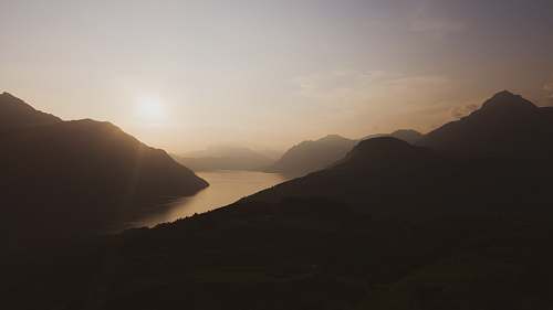 nature body of water and mountains stoos