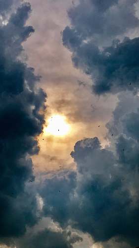 cloud blue and white cloudy sky taken at daytime weather