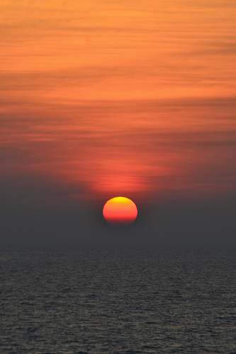 sun ocean and sunset sunrise