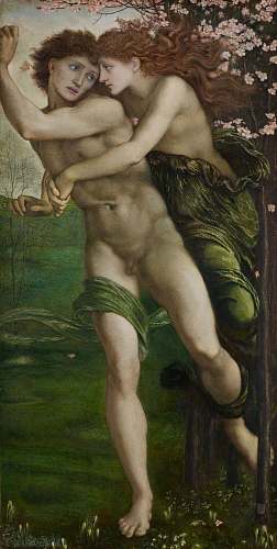 art painting of couple painting