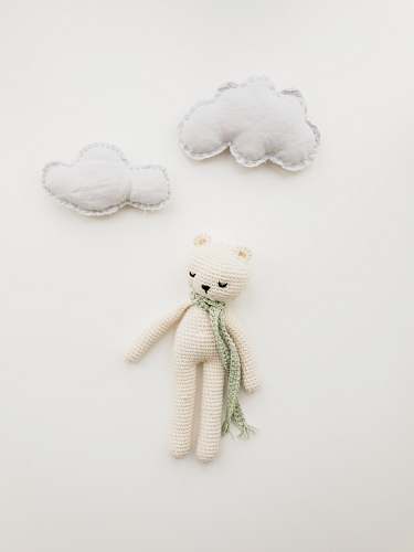copenhagen white bear amirugumi knitted doll denmark