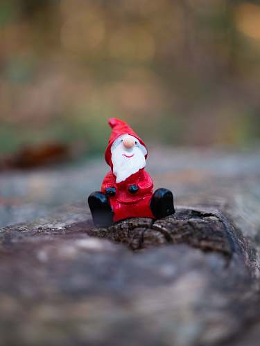 figurine selective focus photography of gnome figurine santa
