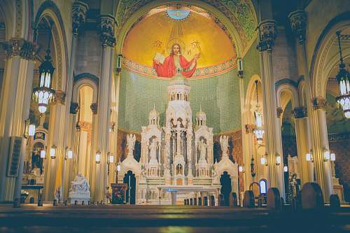 building inside church architecture