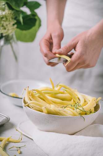 spaghetti bowl of vegetable pasta