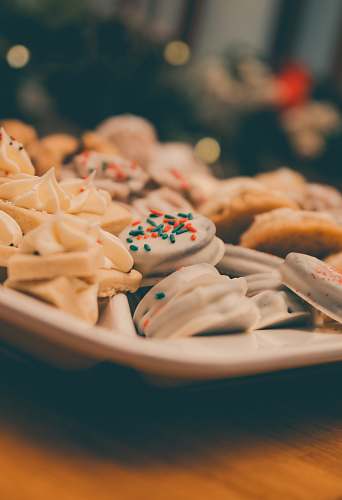 confectionery desserts on plate sweets