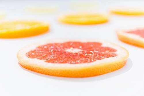 plant sliced grapefruit fruit