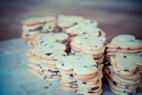 biscuit stack of cookies cookie