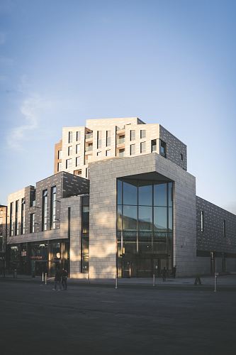 gray and white building during daytime