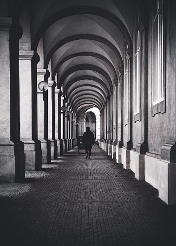man near walls