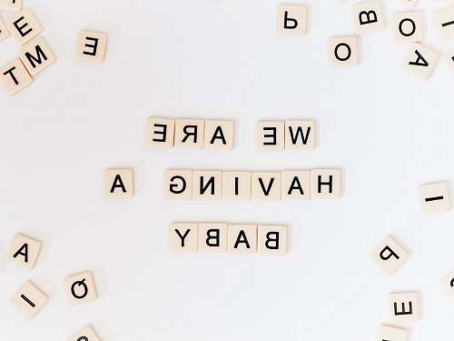 text We Are Having A Baby number