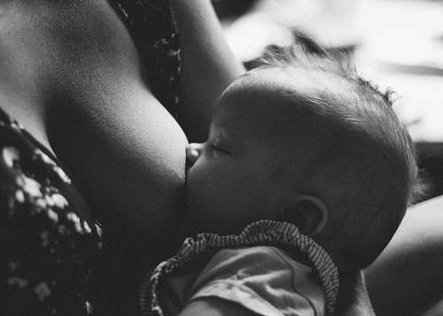 human breastfeeding baby person