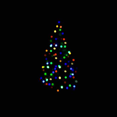 prievidza Christmas tree string lights slovakia