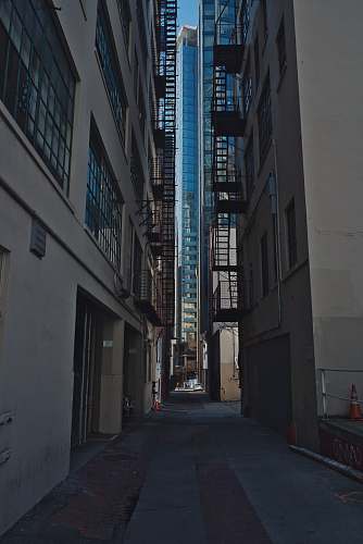 urban gray high-rise building building