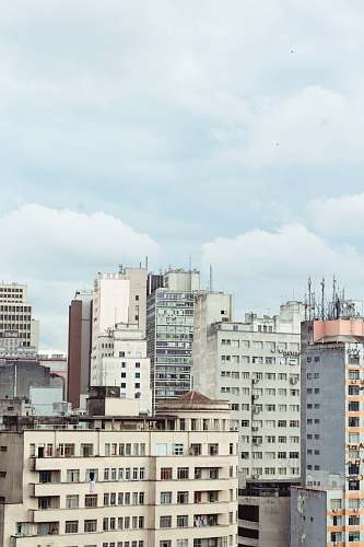 building high rise buildings during daytime city
