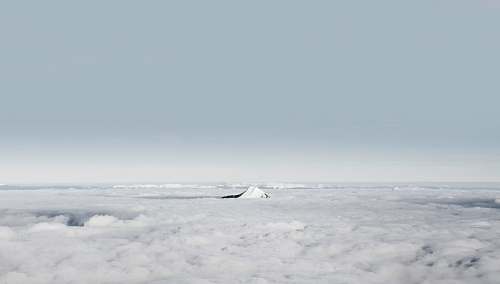 outdoors field covered with snow grey