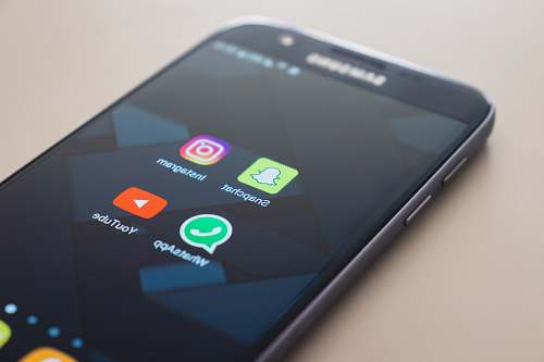 youtube close up photo of black Samsung Galaxy smartphone apps