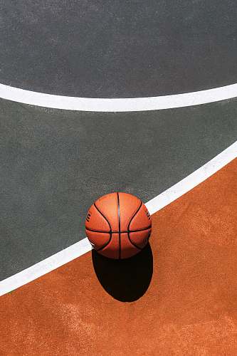 basketball brown basketball orange