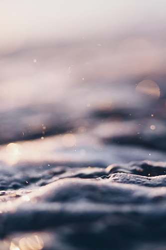 sea closeup photography of water water droplet