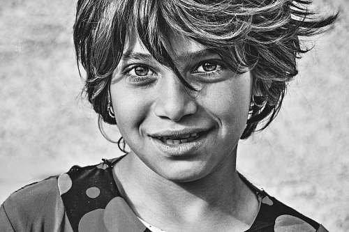 people grayscaled photo of girl human