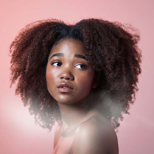 portrait  hair