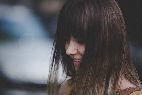 female close-up photography of woman smiling smile
