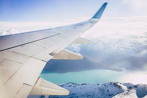 river window plane wing photography perito moreno glacier