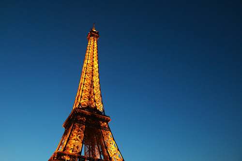 architecture man's eye view of Eiffel Tower tower