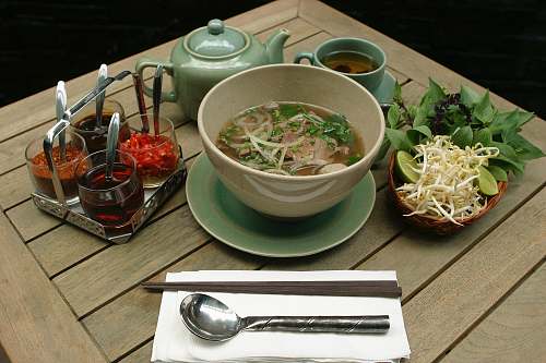 sprout ramen on bowl restaurant