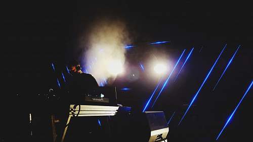 dj DJ playing music music festival