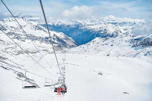 mountain snow mountains during daytime alps