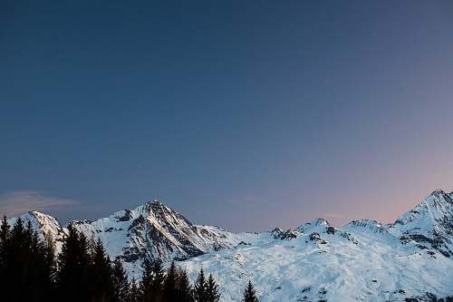 france landscape photography of snow mountain snow