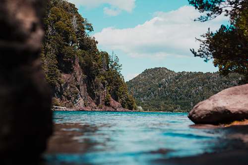 outdoors body of water land