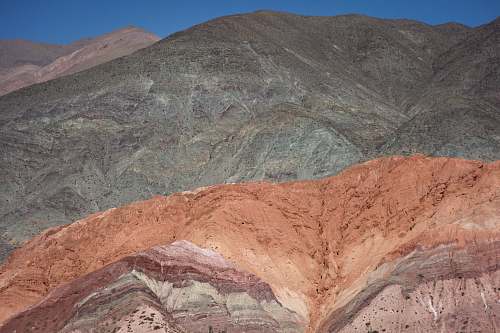 nature mountains under blue sky mountain