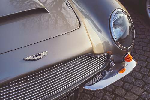 headlight brown vehicle car