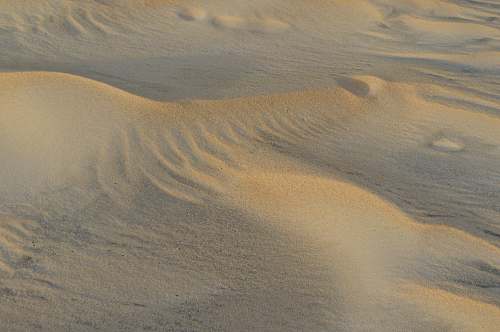 nature aerial photography of brown desert sand